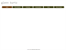 Tablet Screenshot of glennkurtz.com